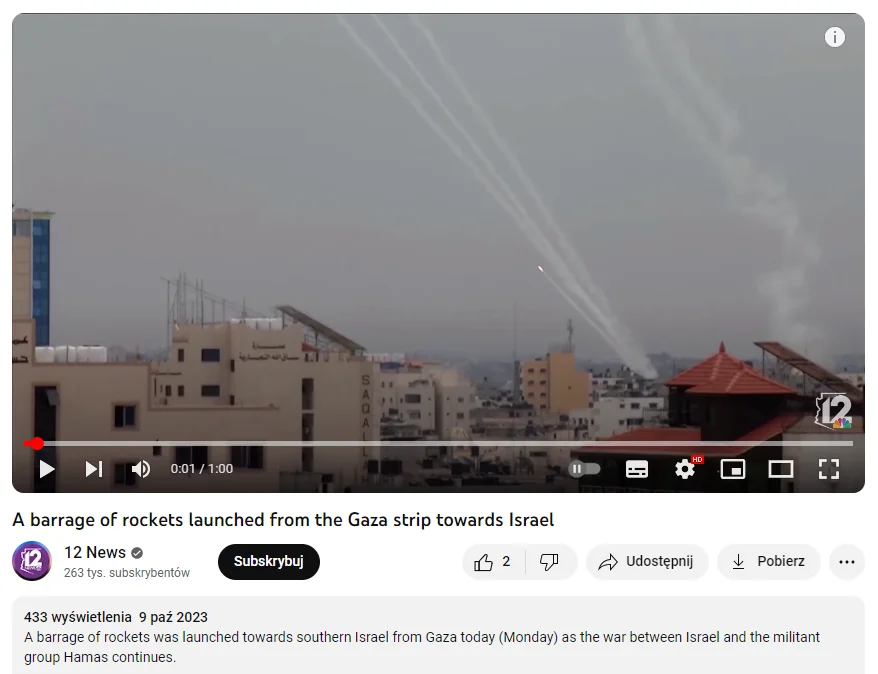 Hamas rockets