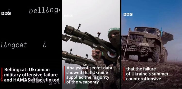 Reportaż BBC o ukraińskiej broni dla Hamasu jest sfałszowany
