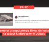 Samolot z popularnego filmu nie leciał na szczyt klimatyczny w Dubaju