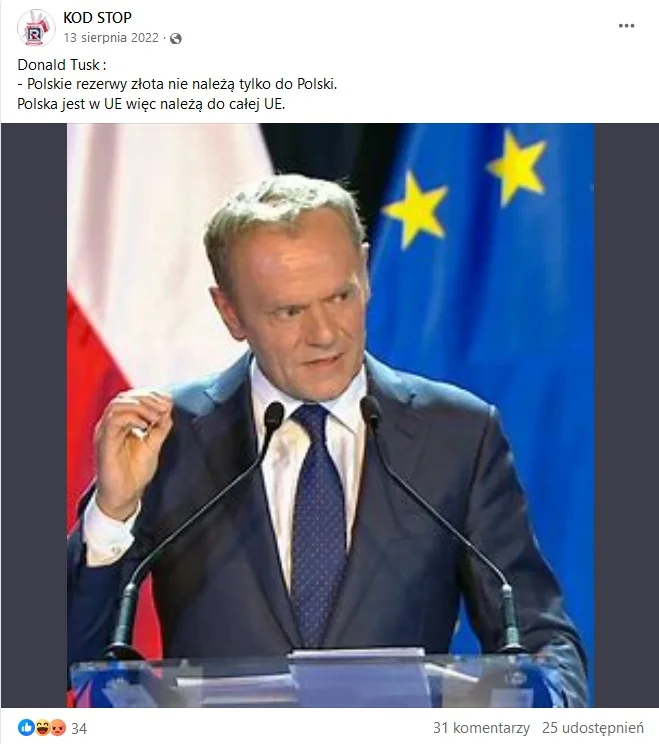 Kod Stop o Donaldzie Tusku