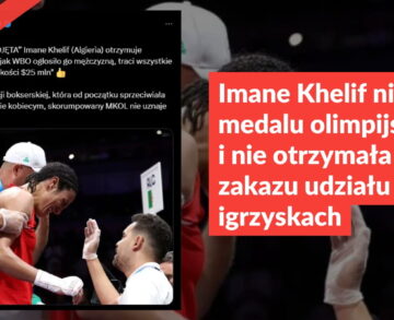 Imane Khelif nie traci medalu olimpijskiego i nie otrzymała zakazu udziału w igrzyskach