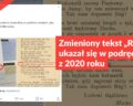 Zmieniony tekst „Roty” ukazał się w podręczniku z 2020 roku