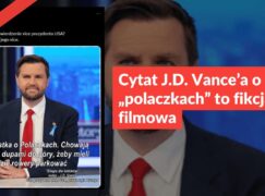 Cytat J.D. Vance’a o „polaczkach” to fikcja filmowa