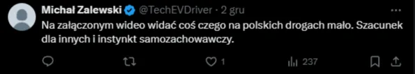 Wpis użytkownika TechEVDriver