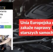 Unia Europejska nie zakaże naprawy starszych samochodów