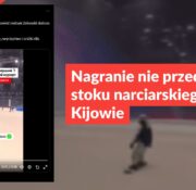 Nagranie nie przedstawia stoku narciarskiego w Kijowie