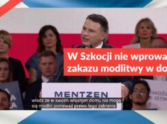 W Szkocji nie wprowadzono zakazu modlitwy w domach