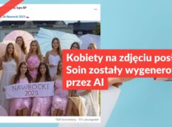 Kobiety na zdjęciu posłanki Soin zostały wygenerowane przez AI