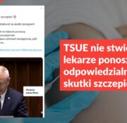 TSUE nie stwierdził, że lekarze ponoszą odpowiedzialność za skutki szczepień