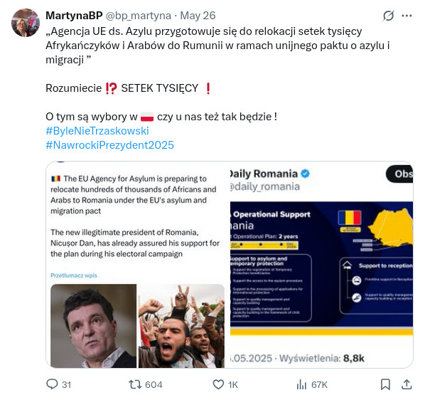 Wygrana Nicușora Dana nie rozpoczęła relokacji migrantów w Rumunii
