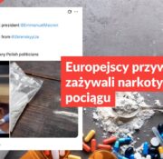 Europejscy przywódcy nie zażywali narkotyków w pociągu