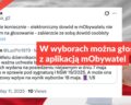 W wyborach można głosować z aplikacją mObywatel