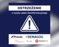 Ostrzeżenie o ryzyku ataku dezinformacyjnego