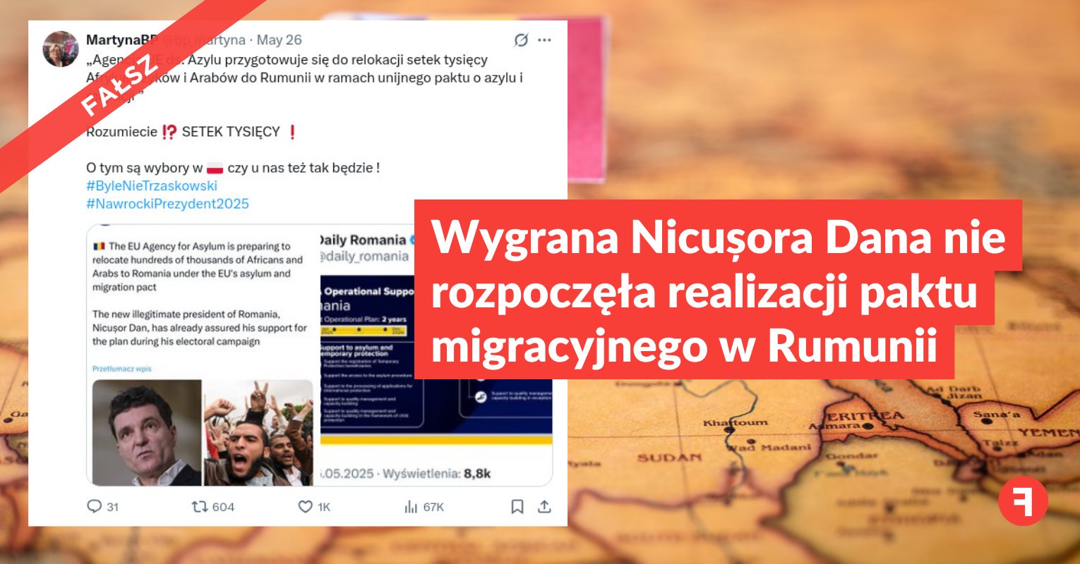 Wygrana Nicusora Dana nie rozpoczęła realizacji paktu migracyjnego w Rumunii