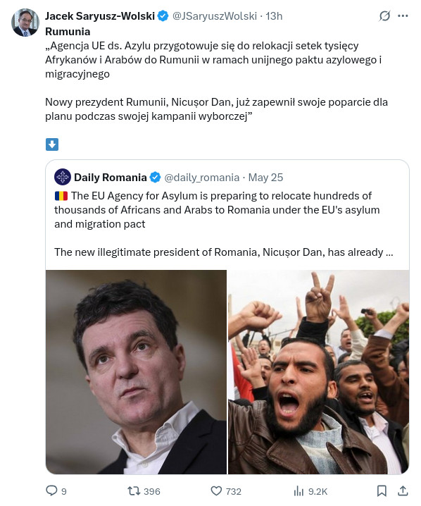 Wygrana Nicușora Dana nie rozpoczęła relokacji migrantów w Rumunii