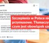 Szczepienia w Polsce nie są przymusowe. Tłumaczymy, czym jest obowiązek szczepień