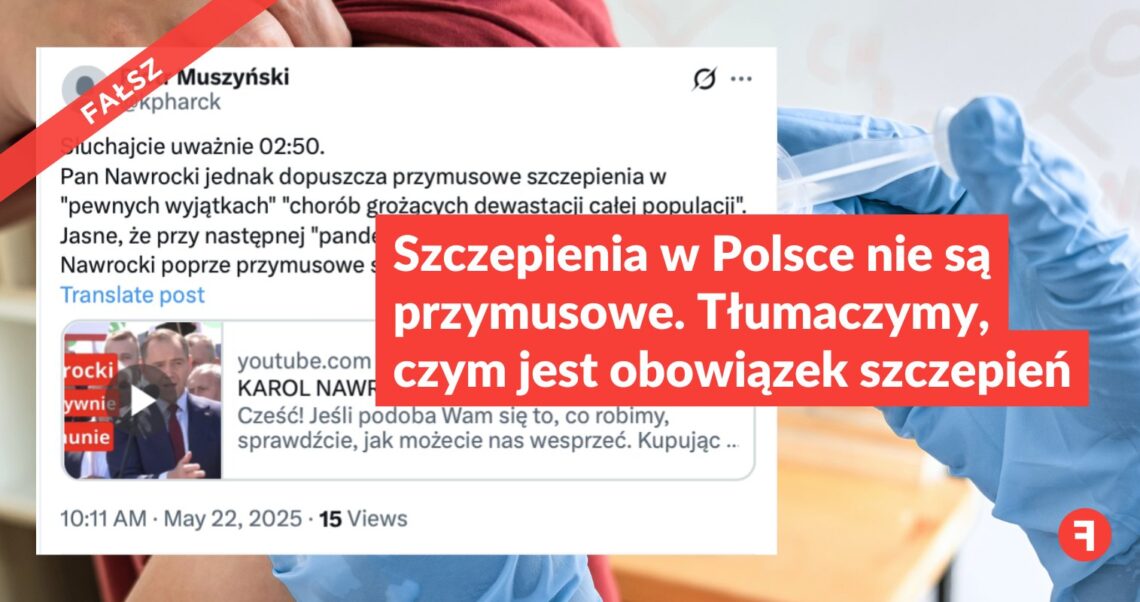 Szczepienia w Polsce nie są przymusowe. Tłumaczymy, czym jest obowiązek szczepień