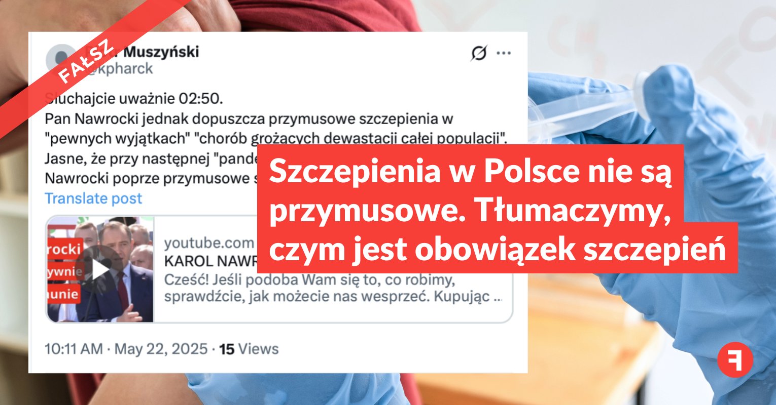 Szczepienia w Polsce nie są przymusowe. Tłumaczymy, czym jest obowiązek szczepień