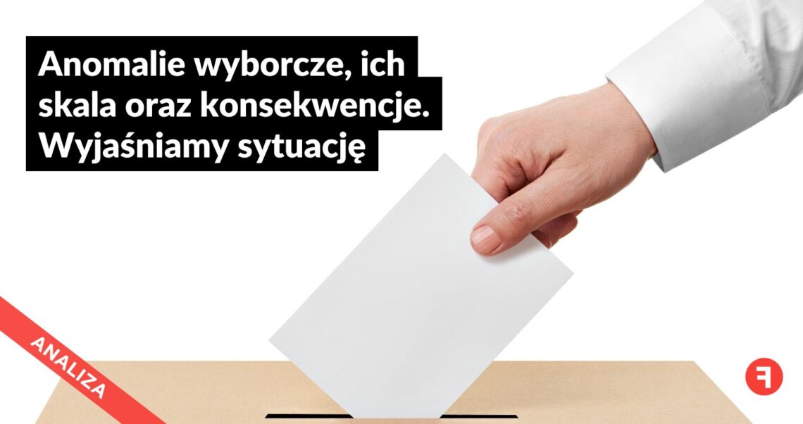 Anomalie wyborcze, ich skala oraz konsekwencje. Wyjaśniamy sytuację