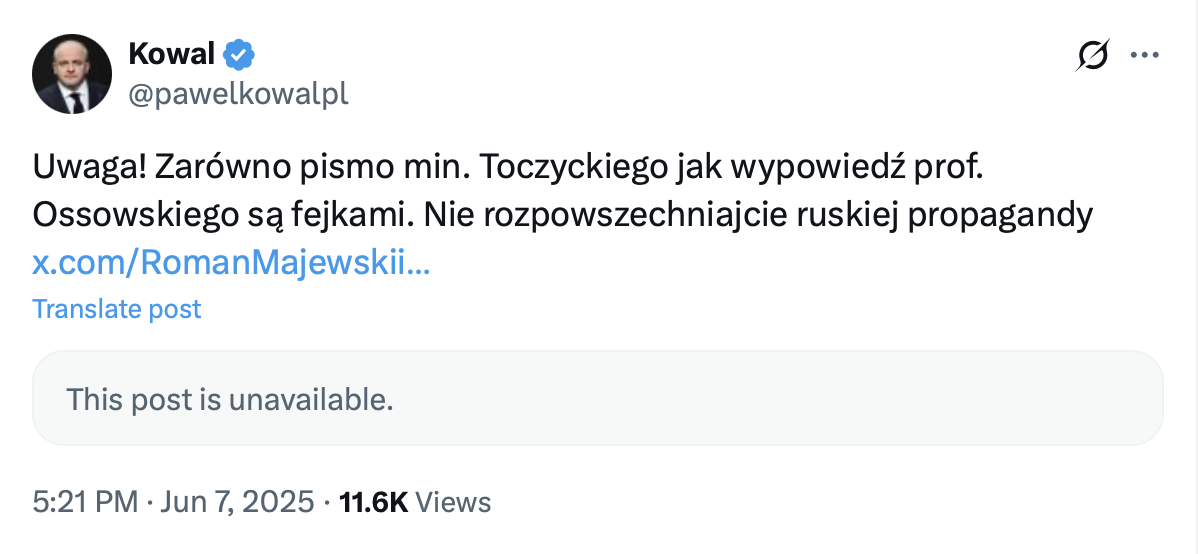 Ukraina nie kazała wstrzymać ekshumacji ofiar rzezi wołyńskiej w Puźnikach.