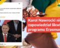 Karol Nawrocki nie zapowiedział likwidacji programu Erasmus