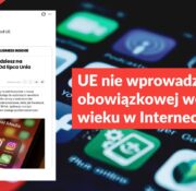 UE nie wprowadza obowiązkowej weryfikacji wieku w Internecie