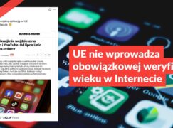 UE nie wprowadza obowiązkowej weryfikacji wieku w Internecie