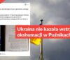Ukraina nie kazała wstrzymać ekshumacji w Puźnikach