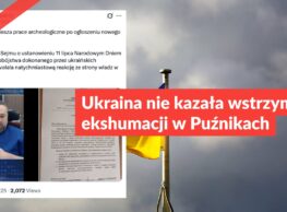 Ukraina nie kazała wstrzymać ekshumacji w Puźnikach