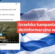 Izraelska kampania dezinformacyjna w Polsce