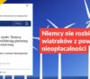 Niemcy nie rozbierają wiatraków z powodu ich nieopłacalności