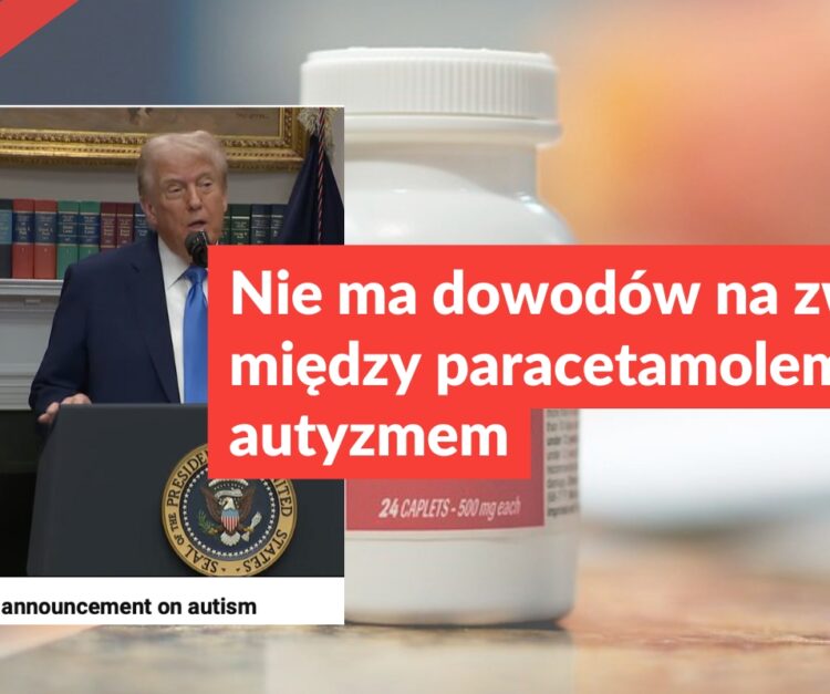 Nie ma dowodów na związek między paracetamolem a autyzmem