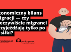 Ekonomiczny bilans migracji – czy migranci przyjeżdżają tylko po zasiłki?