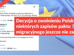 Decyzja o zwolnieniu Polski z niektórych zapisów paktu migracyjnego jeszcze nie zapadła