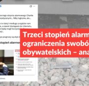 Trzeci stopień alarmowy a ograniczenia swobód obywatelskich – analiza