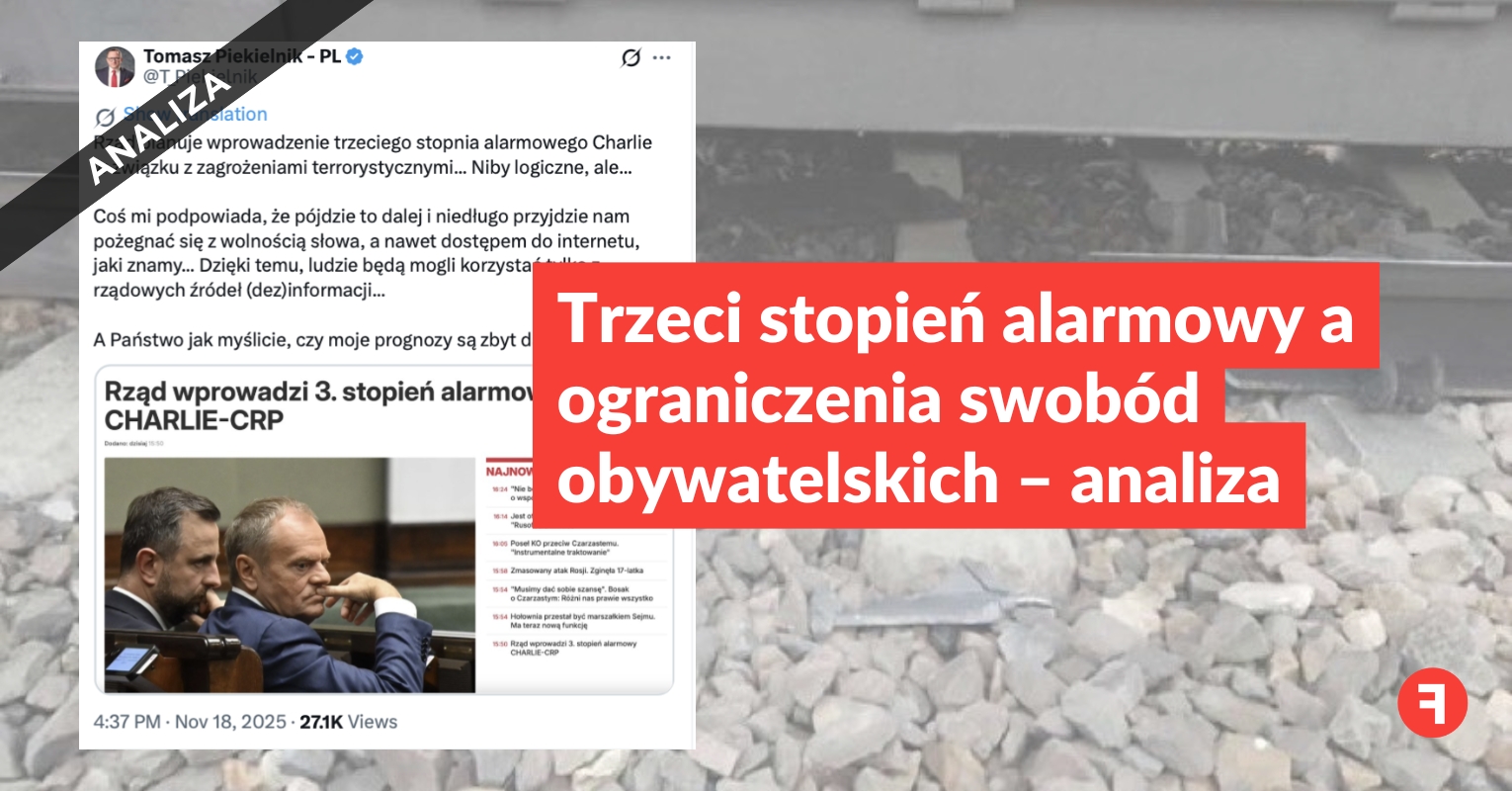 Trzeci stopień alarmowy a ograniczenia swobód obywatelskich – analiza