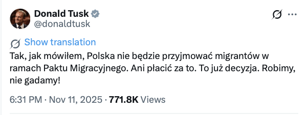 Pakt migracyjny.
