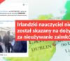 Irlandzki nauczyciel nie został skazany na dożywocie za nieużywanie zaimków