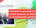 Irlandzki nauczyciel nie został skazany na dożywocie za nieużywanie zaimków