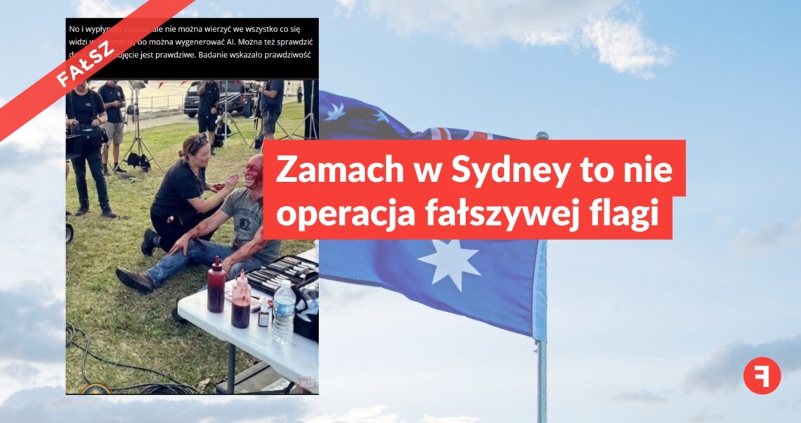 Zamach w Sydney to nie operacja fałszywej flagi