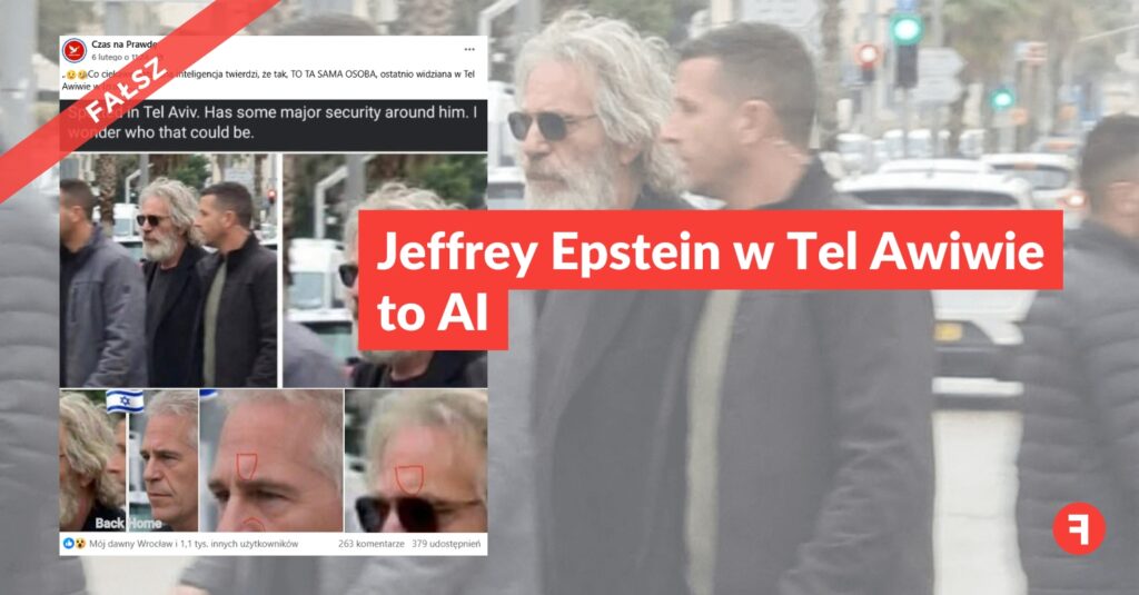 Jeffrey Epstein w Tel Awiwie to AI