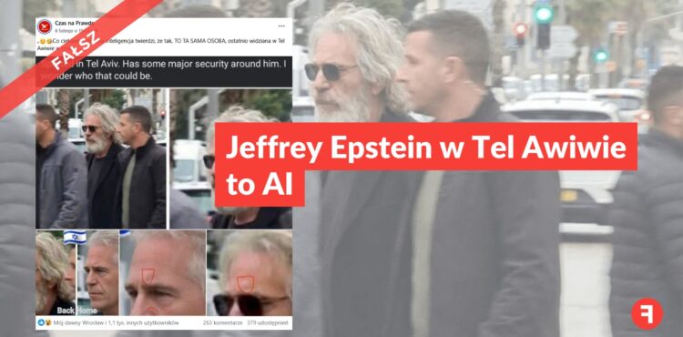 Jeffrey Epstein w Tel Awiwie to AI