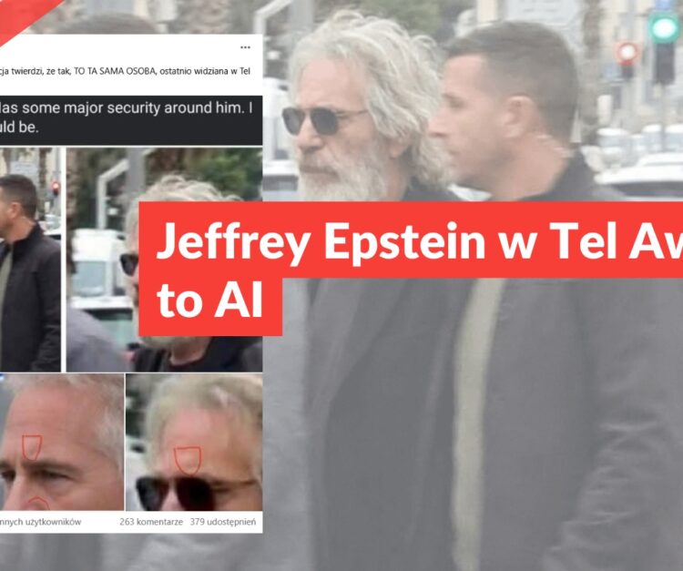Jeffrey Epstein w Tel Awiwie to AI