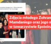 Zdjęcia młodego Zohrana Mamdaniego oraz jego matki w towarzystwie Epsteina to AI