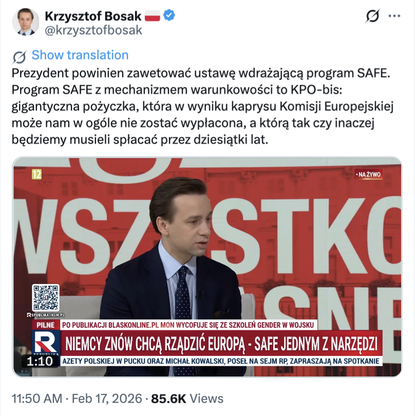 SAFE a mechanizm warunkowości