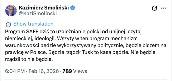 SAFE a mechanizm warunkowości