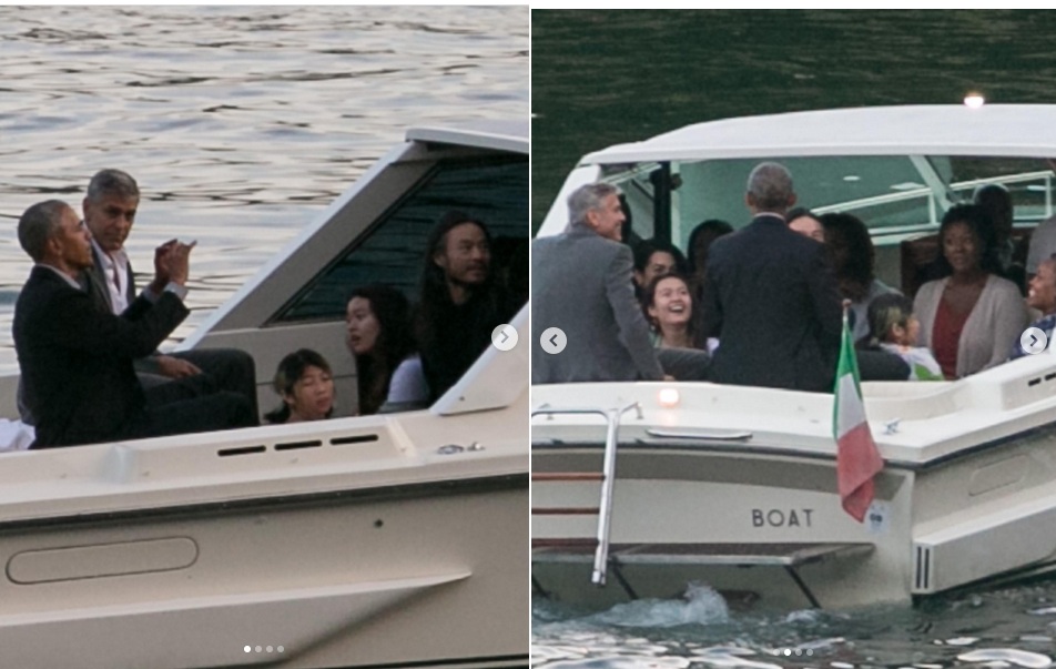 Obama na jachcie