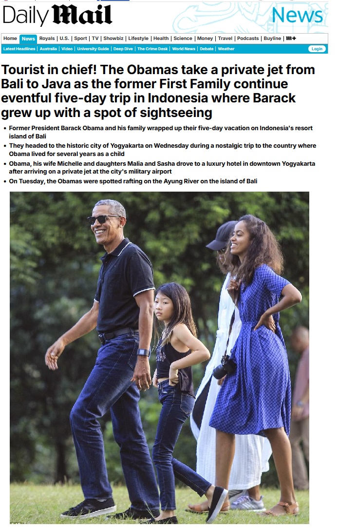 Obama z siostrzenicą