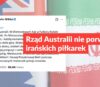Rząd Australii nie porwał irańskich piłkarek