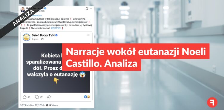 Narracje wokół eutanazji Noeli Castillo. Analiza